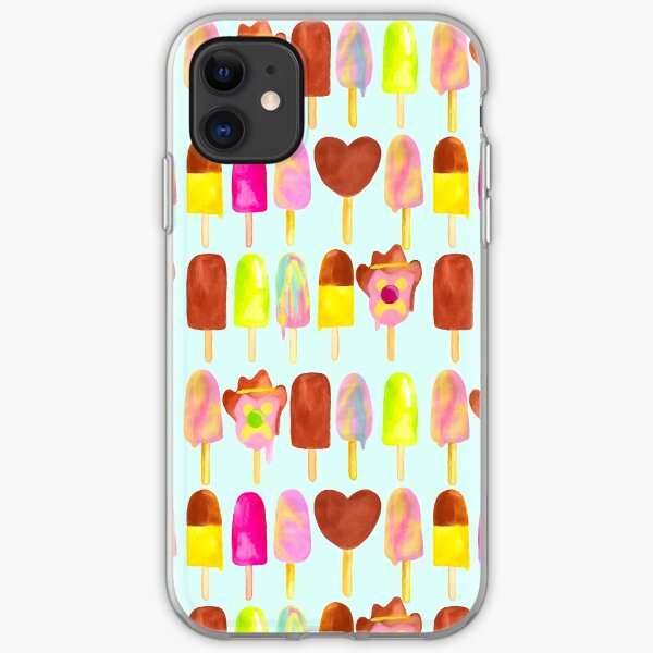 Aussie Ice Creams - Blue iPhone Soft Case