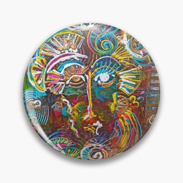 Item preview, Abstract face designed and sold by MaximiliansArt.