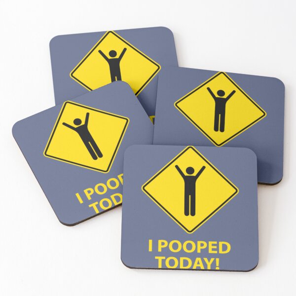 Item preview, Funny I Pooped Today Toilet Sign Couple Matching designed and sold by BerniCane.