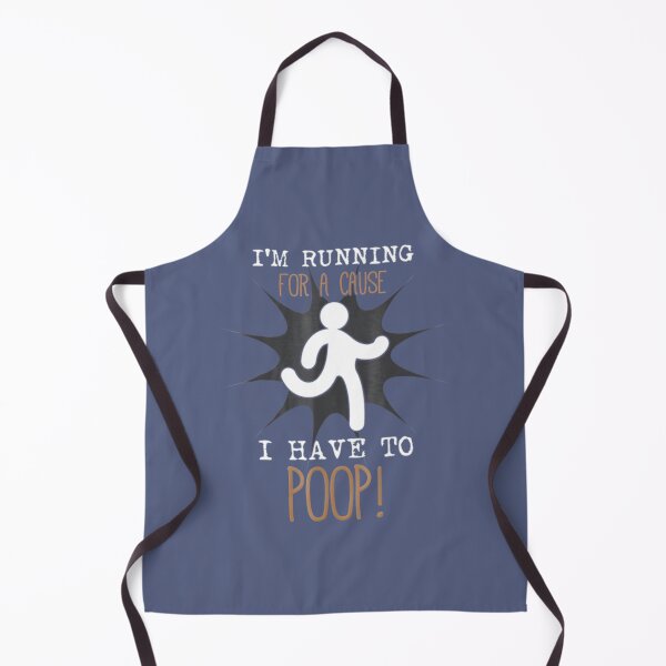 Item preview, Funny Im Running For A Cause I Have To Poop designed and sold by BerniCane.