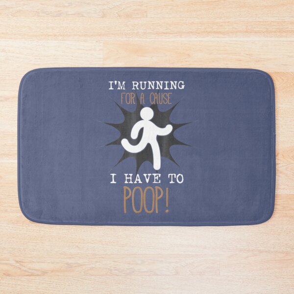 Item preview, Funny Im Running For A Cause I Have To Poop designed and sold by BerniCane.