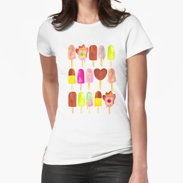 Aussie Ice Creams Fitted T-Shirt