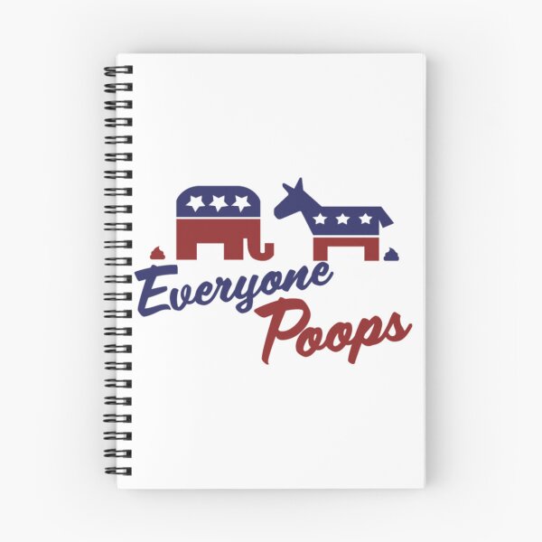 Item preview, Funny Politics Everyone Poops designed and sold by BerniCane.