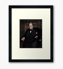 Winston Churchill 1941 von Yousuf Karsh Gerahmtes Wandbild