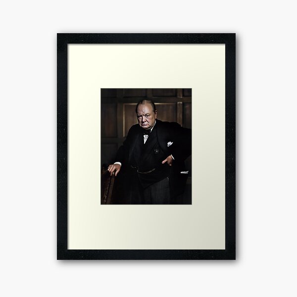 Item preview, Winston Churchill 1941 by Yousuf Karsh designed and sold by Marina Amaral.