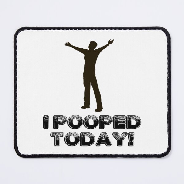 Item preview, Funny Poop - I Pooped Today - Poo Feces Humor designed and sold by BerniCane.