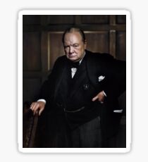 Winston Churchill 1941 by Yousuf Karsh Sticker
