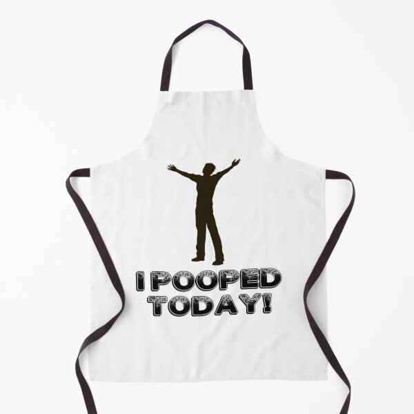 Item preview, Funny Poop - I Pooped Today - Poo Feces Humor designed and sold by BerniCane.