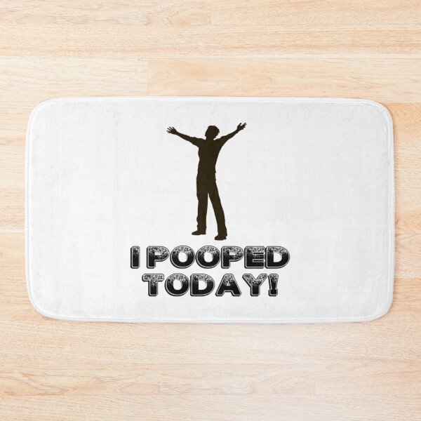 Item preview, Funny Poop - I Pooped Today - Poo Feces Humor designed and sold by BerniCane.