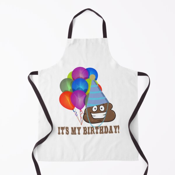 Item preview, Funny Poop - It's My Birthday - Fecal Humor designed and sold by BerniCane.