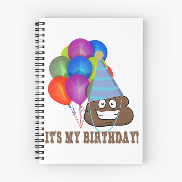 Item preview, Funny Poop - It's My Birthday - Fecal Humor designed and sold by BerniCane.