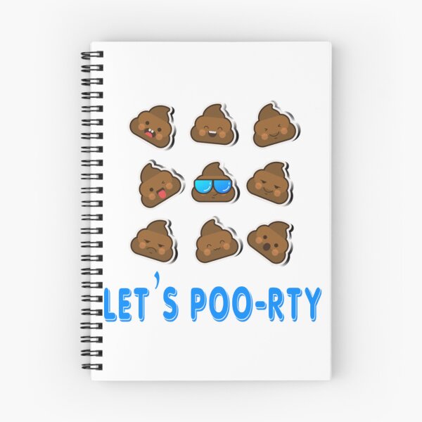 Item preview, Funny Poop - Let's Poo-rty - Feces Fecal Humor designed and sold by BerniCane.