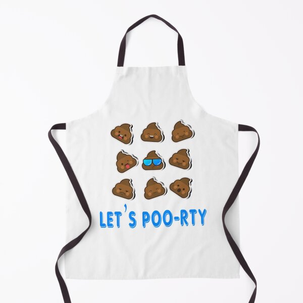 Item preview, Funny Poop - Let's Poo-rty - Feces Fecal Humor designed and sold by BerniCane.