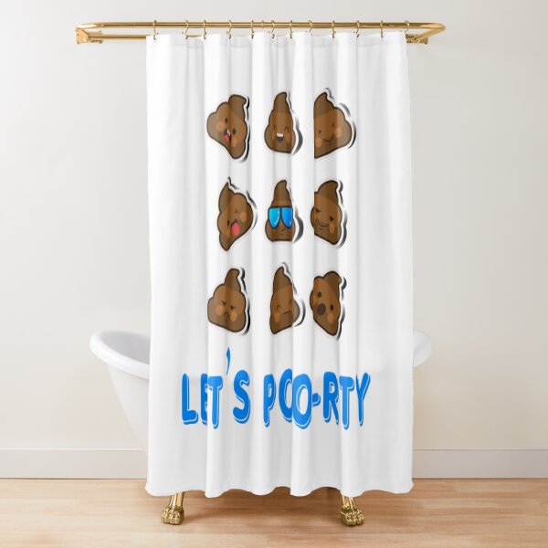 Item preview, Funny Poop - Let's Poo-rty - Feces Fecal Humor designed and sold by BerniCane.