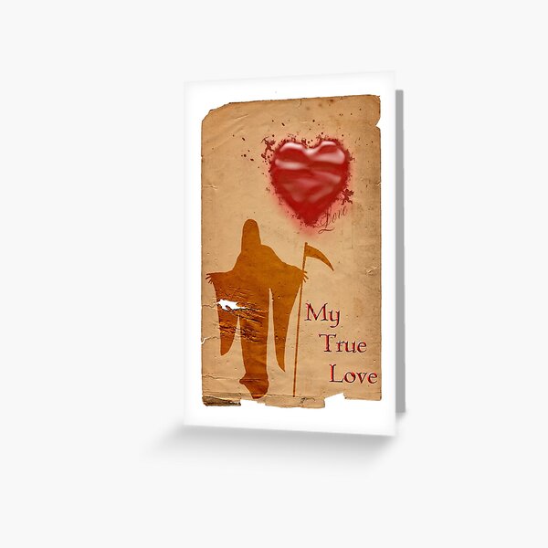 My True Love Greeting Card