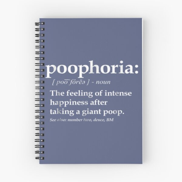 Item preview, Funny Poop Definition That Says Poophoria, Fun Poo designed and sold by BerniCane.
