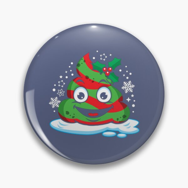 Item preview, Funny Poop Emojis Christmas Art designed and sold by BerniCane.