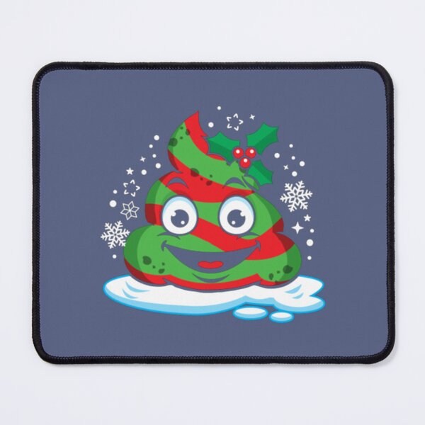 Item preview, Funny Poop Emojis Christmas Art designed and sold by BerniCane.