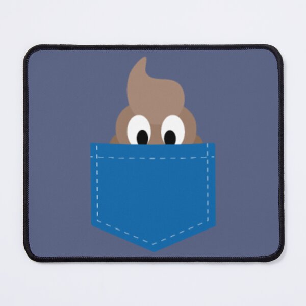 Item preview, Funny Poop in the Pocket Humor Cute Emoticon designed and sold by BerniCane.