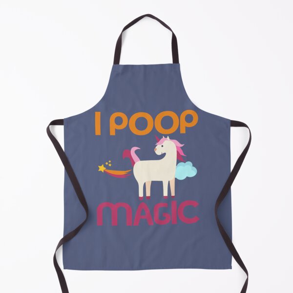 Item preview, funny poop magic cute unicorn cloud shooting star designed and sold by BerniCane.