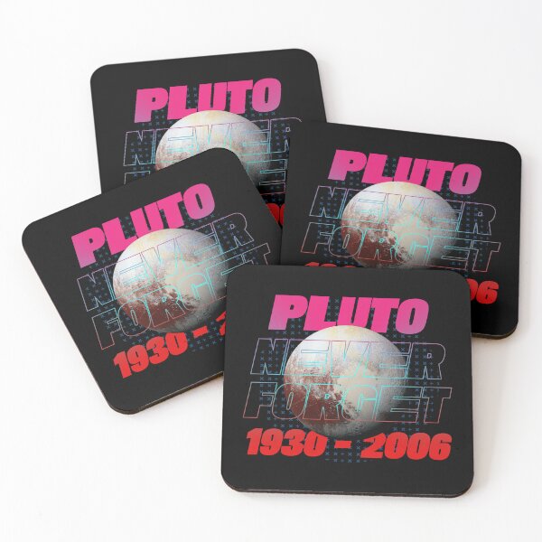Item preview, Never Forget Pluto Synthwave Neon Style designed and sold by JulianoZn97.