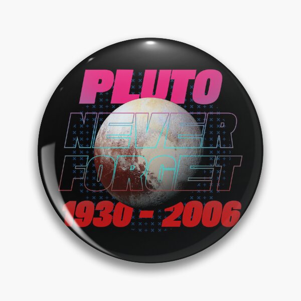 Item preview, Never Forget Pluto Synthwave Neon Style designed and sold by JulianoZn97.