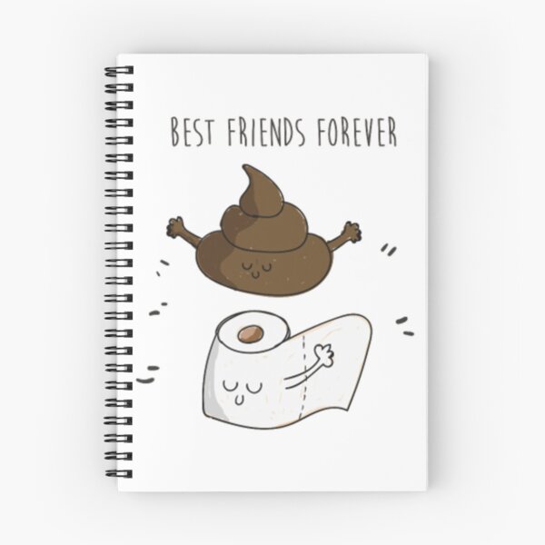 Item preview, Funny Poop Toilet Paper Best friends forever designed and sold by BerniCane.