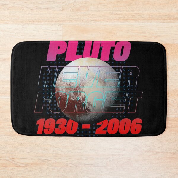 Item preview, Never Forget Pluto Synthwave Neon Style designed and sold by JulianoZn97.
