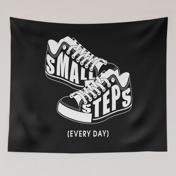 Item preview, Small steps every day designed and sold by pqrstshirts.