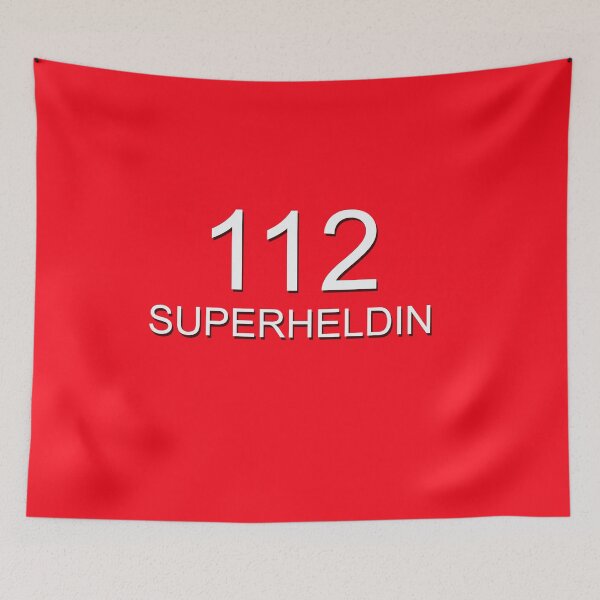 Item preview, elbkatz` 112 SUPERHELDIN designed and sold by Kathleen Follert.