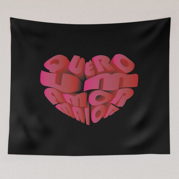 Item preview, Quero um amor maior na cor rosa e vermelho designed and sold by GirlaineSQ.