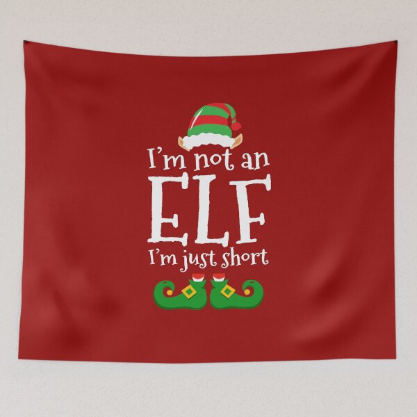 Item preview, I'm Not An Elf I Am Just Short Christmas Elf Funny Costume  designed and sold by alenaz.