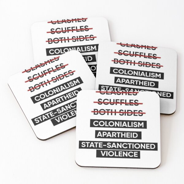 Item preview, colonialism-apartheid-state sanctioned violence designed and sold by Palestinella.