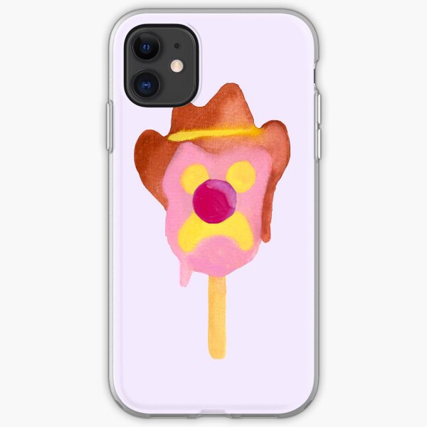 Bubble O Bill (Pink Nose) - Purple iPhone Soft Case