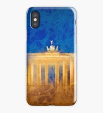 Modern Art BERLIN Brandenburg Gate iPhone Case