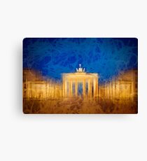 Modern Art BERLIN Brandenburg Gate Canvas Print