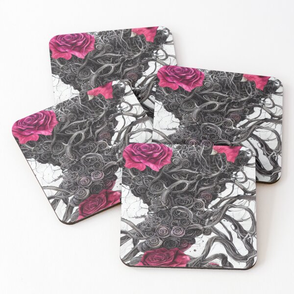 Item preview, BLACK ROSE ABSTRACT ART designed and sold by optimusprime39.