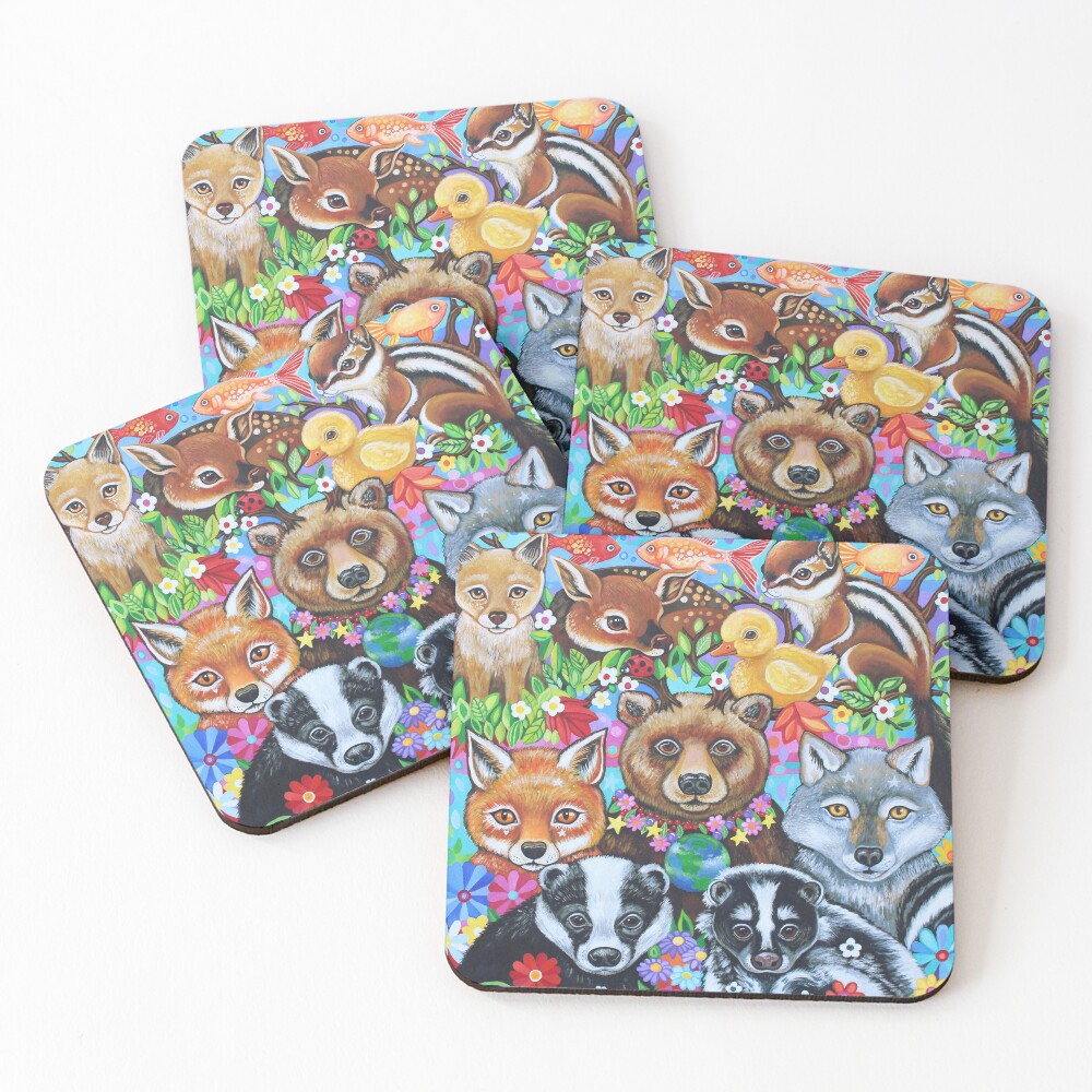 Item preview, Coasters (Set of 4) designed and sold by LyndaBell.