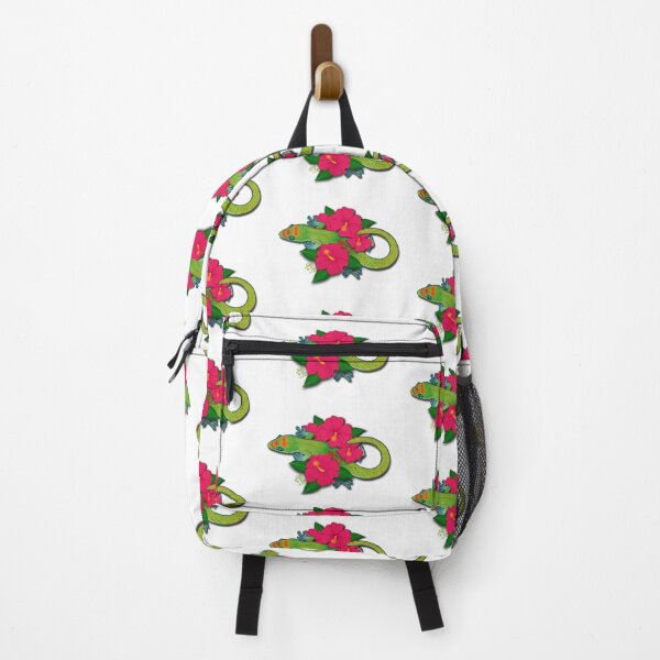 Item preview, Day Gecko in Hibiscus designed and sold by StitchyWitchy13.