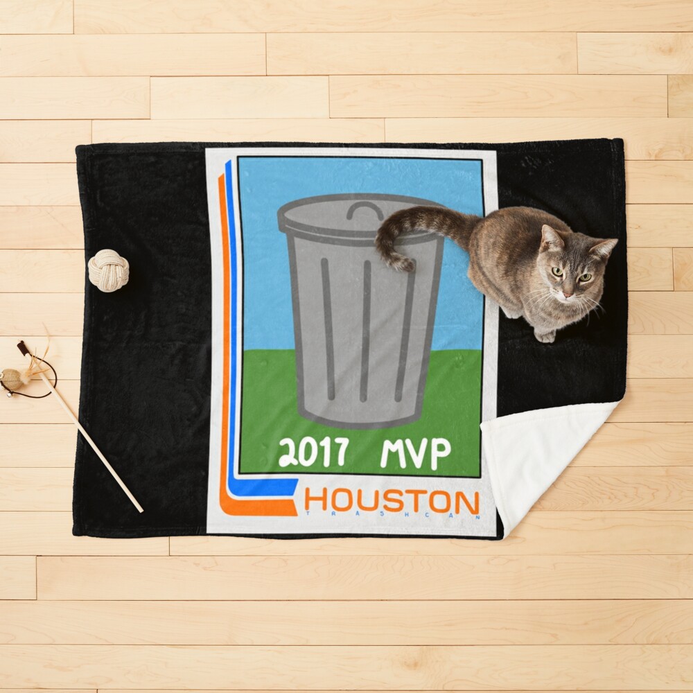 Houston Astros trash can MVP baseball card  Greeting Card for Sale by  SandSnowLincol