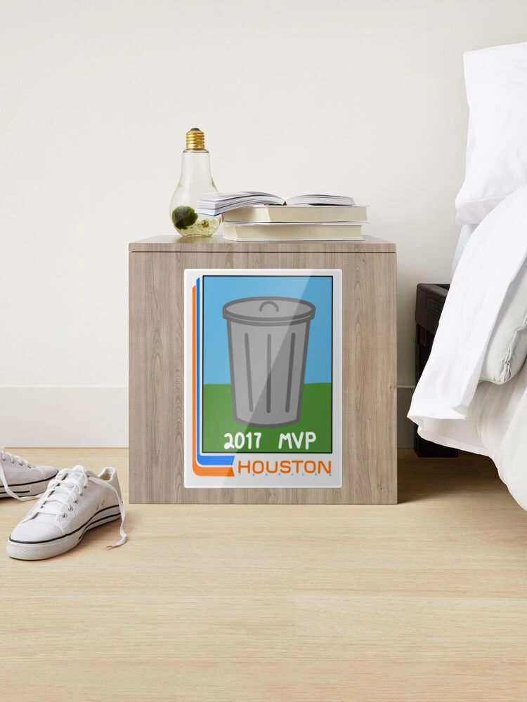 Houston Astros trash can MVP baseball card  Greeting Card for Sale by  SandSnowLincol