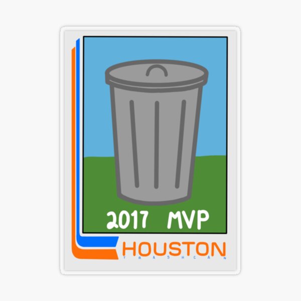 Houston Trashtros Asterisks Cheaters Trash Can | Poster