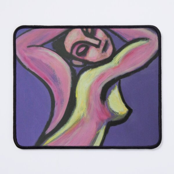 Item preview, Purple And Yellow Figure designed and sold by Carmen Tyrrell.