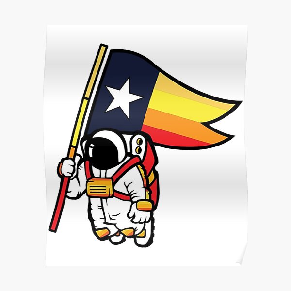 Astros Houston H Space City Baseball Flag Shirt Designs SVG -  Australia