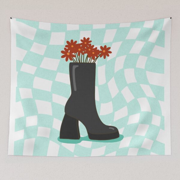 Item preview, Flowery boot designed and sold by ms-studioo.