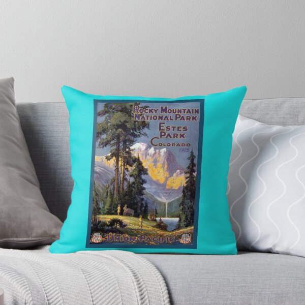 Item preview, Rocky Mountain National Park Estes Park Colorado Vintage Decal designed and sold by MeLikeyTees.