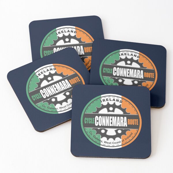 Item preview, Connemara Cycle Route Ireland Flag Color Cycling Design designed and sold by CynthiaGraphics.