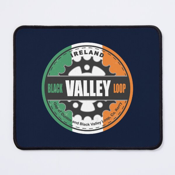 Item preview, Black Valley Loop Ireland Flag Color Cycling Design designed and sold by CynthiaGraphics.