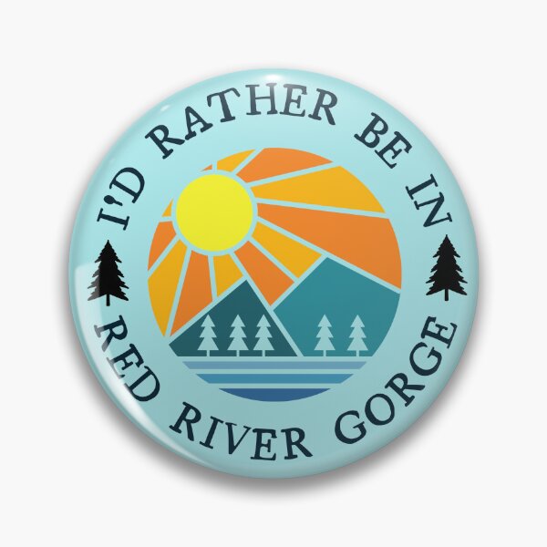 Item preview, I'd Rather Be in Red River Gorge Sunshine Turquoise designed and sold by ILoveRRG.