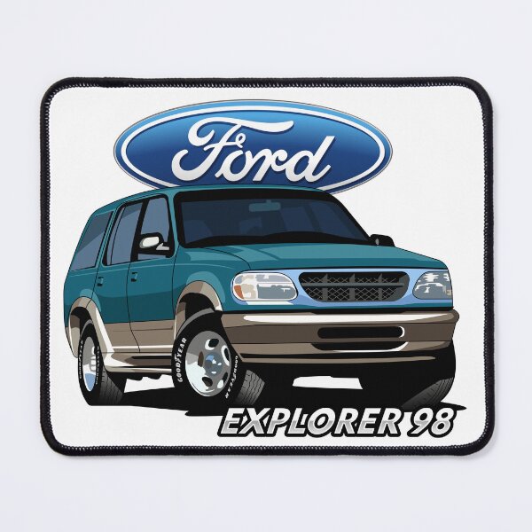 Item preview, Ford Explorer 98 car illustration designed and sold by wisnubayuaji.